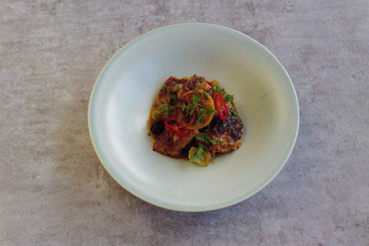 Chicken Tagine w/ Apricots & Olives