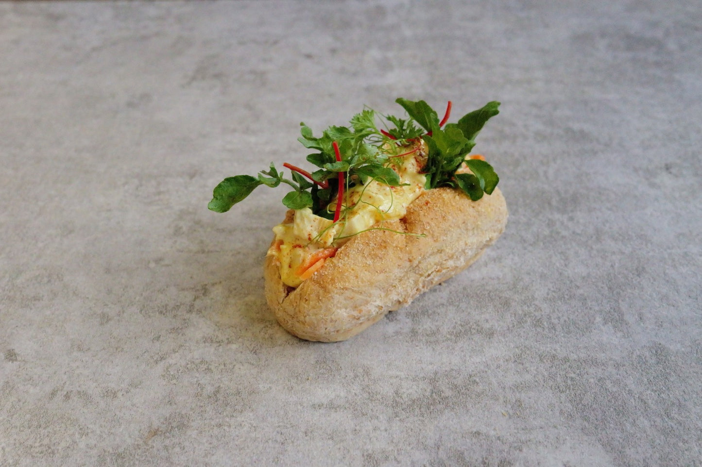 Coronation Chicken w/ Pickled Carrots, Watercress & Micro Shoots (M&S Sub)