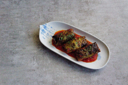 German Pork Cabbage Rolls w/ Tomato Sauce