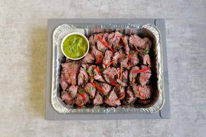 Grilled Hanger Steak w/ Chimichurri
