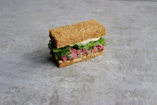 Sandwiches | Roastbeef mit Zwiebelmarmelade und Meerrettichcreme