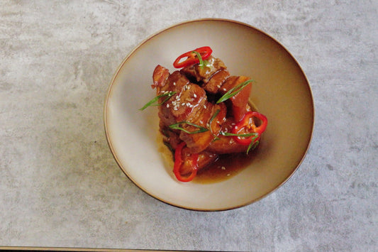 Sake Soy Braised Pork Belly