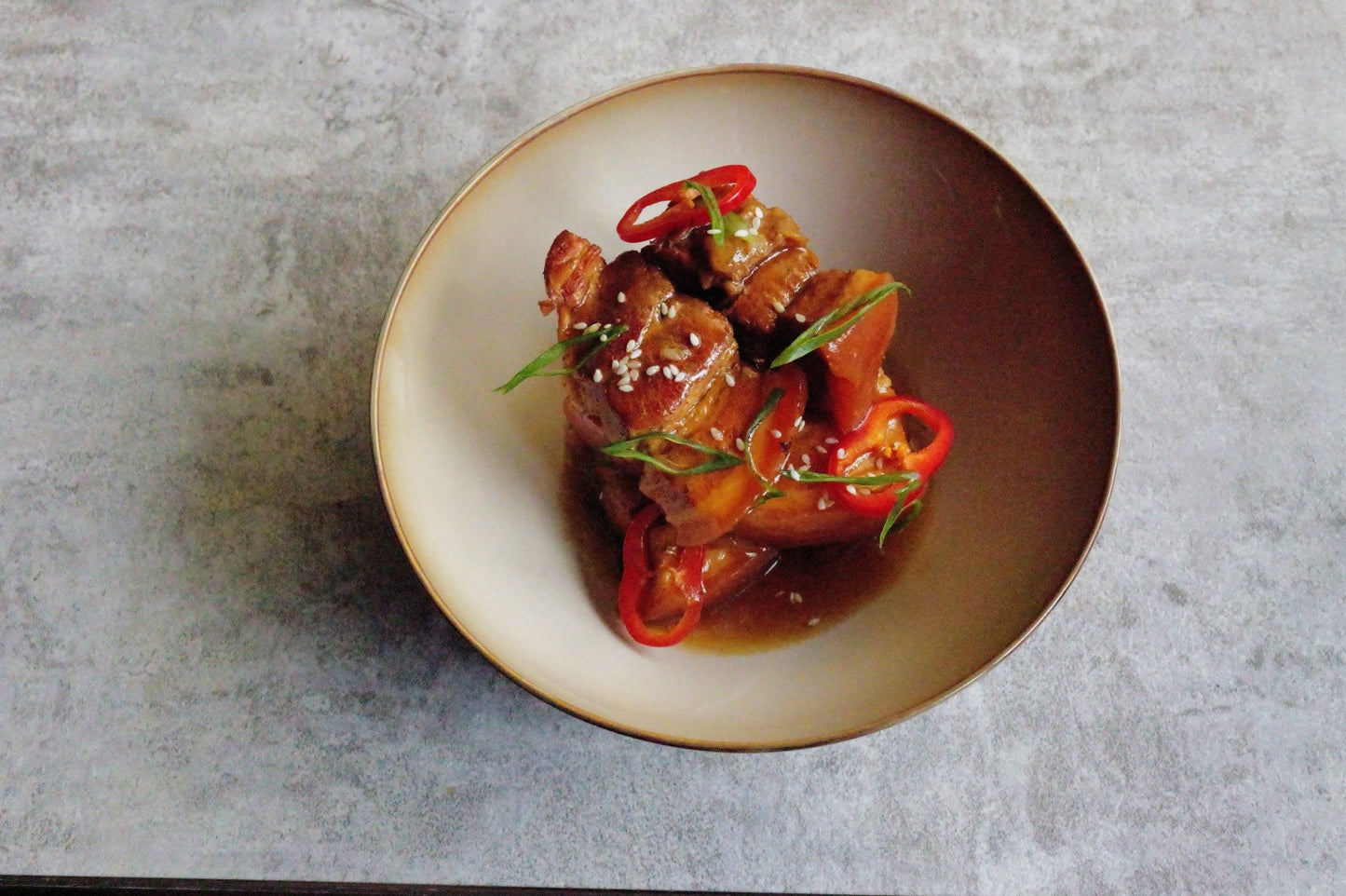 Sake Soy Braised Pork Belly