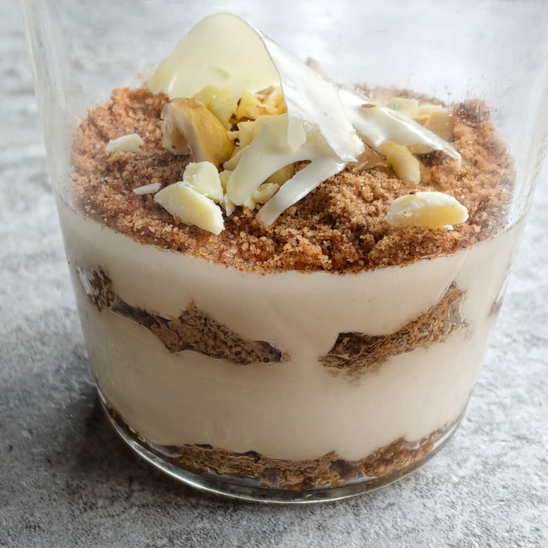 White Chocolate, Hazelnut & Nutmeg Tiramisu (1 pax)